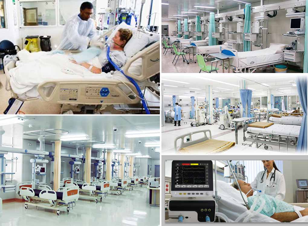 Intensive Care Units-ICU(SICU, MICU, EICU, AICU, RICU, CCU, NICU, BICU)