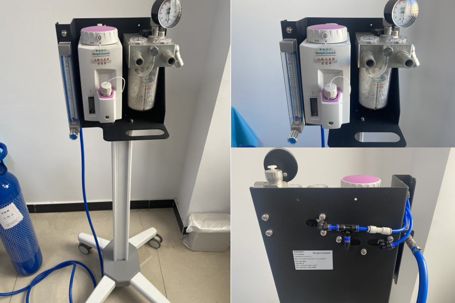 How does a veterinary anesthesia machine work?cid=30