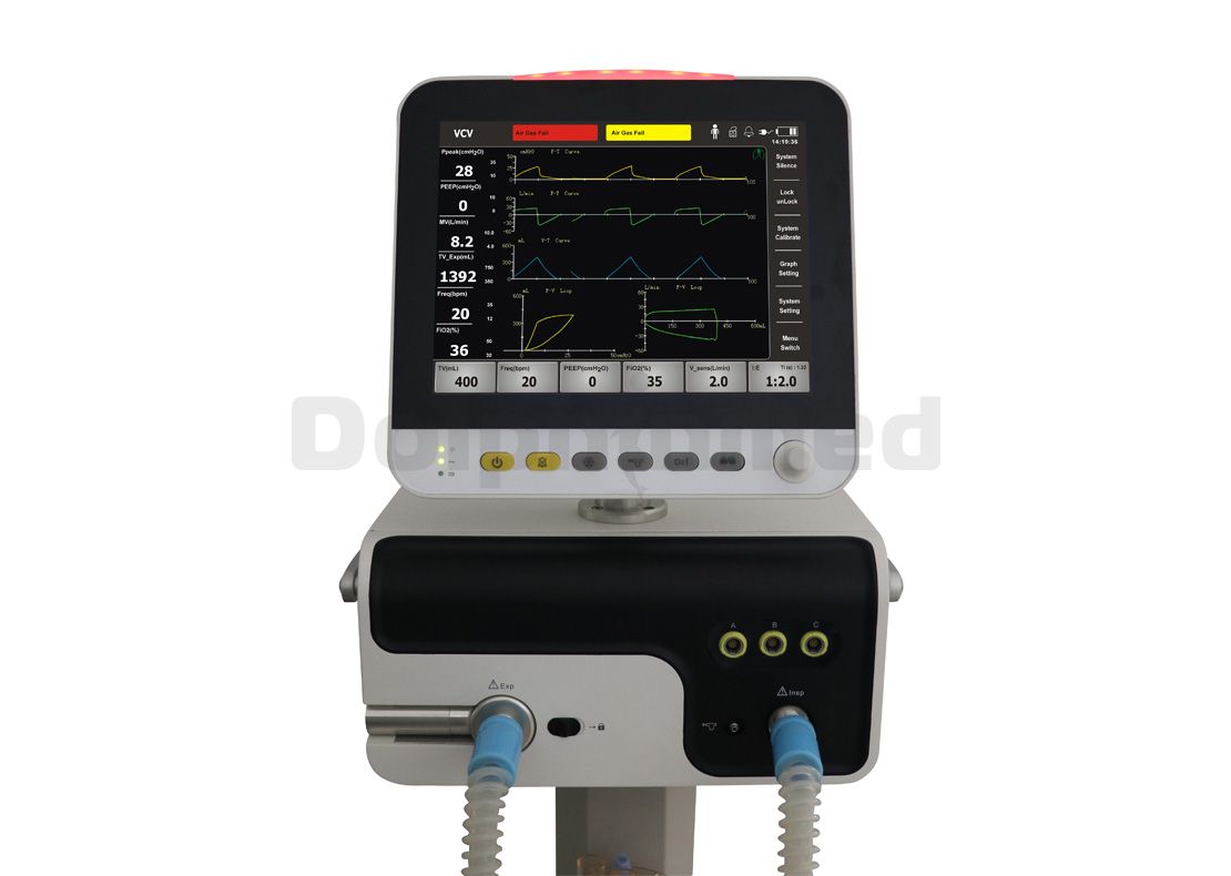 ICU Ventilator with Compressor(MODEL：DOL600Pro)