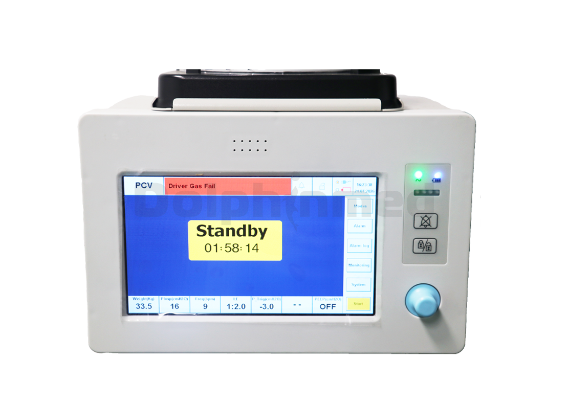 CT Turbine Veterinary Anesthesia Ventilator DAV80CT