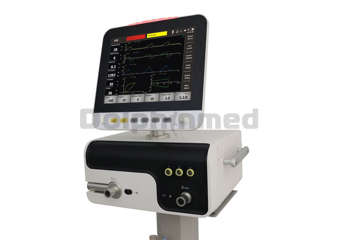 ICU Ventilator with Compressor(MODEL：DOL600Pro)