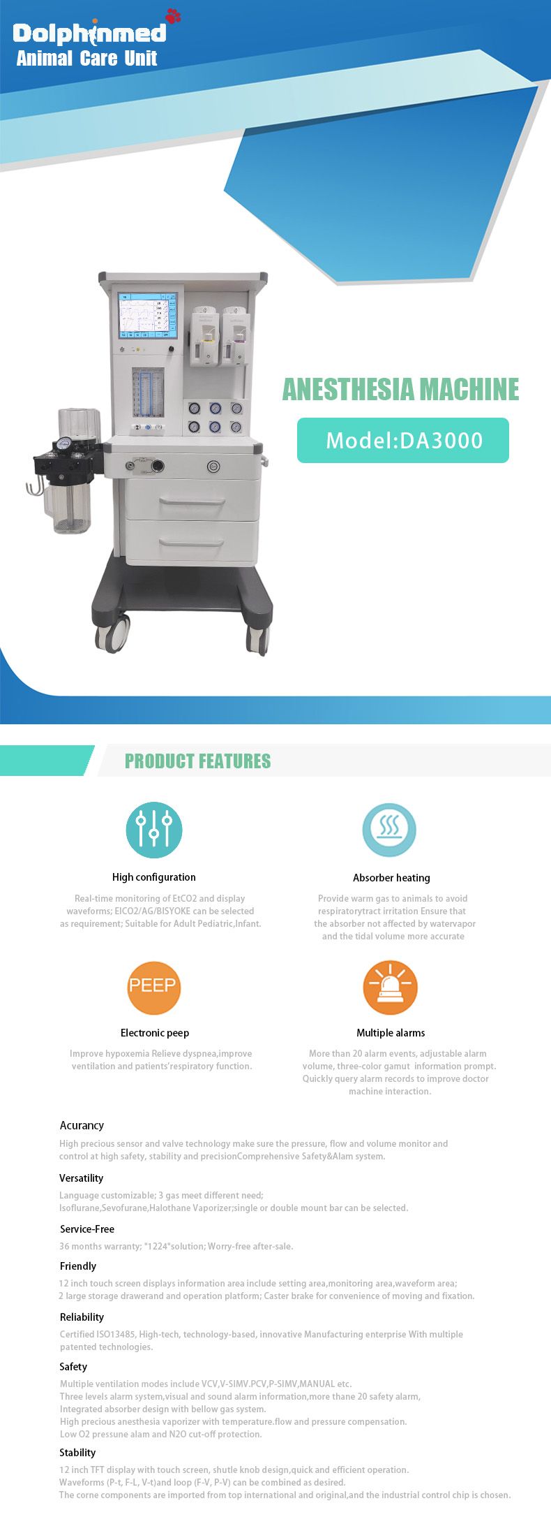 Anesthesia Machine DA3000